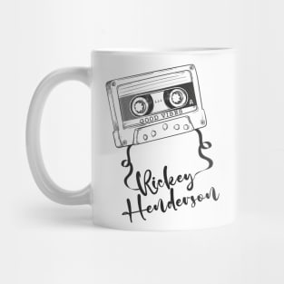 Good Vibes Rickey Henderson // Retro Ribbon Cass Mug